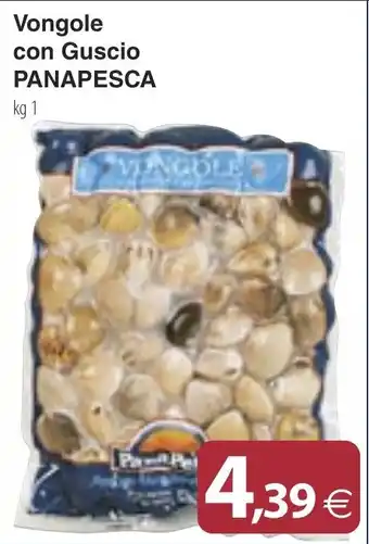 Docks Cash&Carry Vongole con Guscio PANAPESCA kg 1 offerta