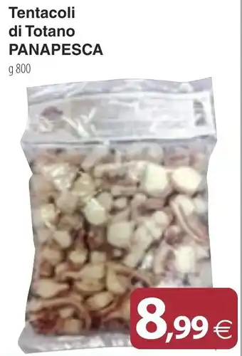 Docks Cash&Carry Tentacoli di Totano PANAPESCA g 800 offerta