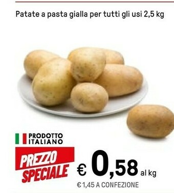 Iper La Grande Patate A Pasta Gialla Per Tutti Gli Usi offerta