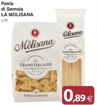 Docks Cash&Carry Pasta di Semola LA MOLISANA g 500 offerta