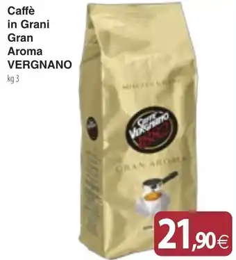 Caffè in Grani Gran Aroma VERGNANO kg 3