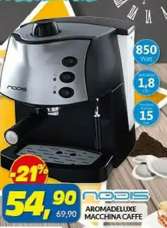 Risparmio Casa Nodis Macchina del caffè offerta