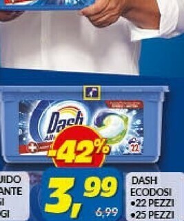 Risparmio Casa Dash Detersivo lavatrice offerta
