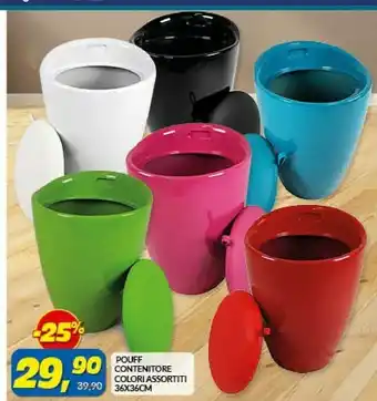 Risparmio Casa Pouf contenitore offerta