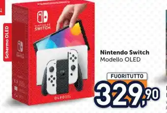 Unieuro Nintendo Switch Modello OLED offerta