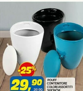Risparmio Casa Pouf contenitore offerta