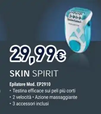 Unieuro SKIN SPIRIT Epilatore offerta