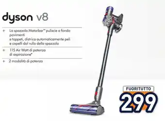 Unieuro dyson dyson v8 offerta