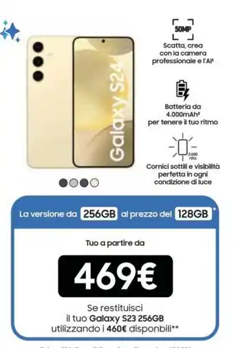 Unieuro Galaxy S24 offerta