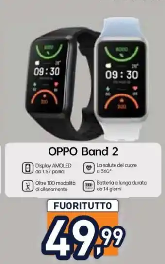 Unieuro OPPO Band 2 offerta