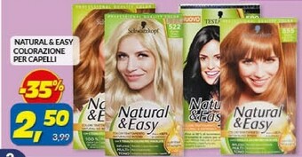 Risparmio Casa Natural & Easy Colorazione Per Capelli offerta