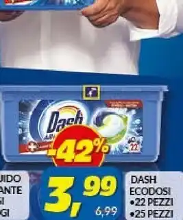 Risparmio Casa Dash Detersivo lavatrice offerta