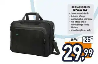 Unieuro HP Borsa Business Topload 15.6 offerta