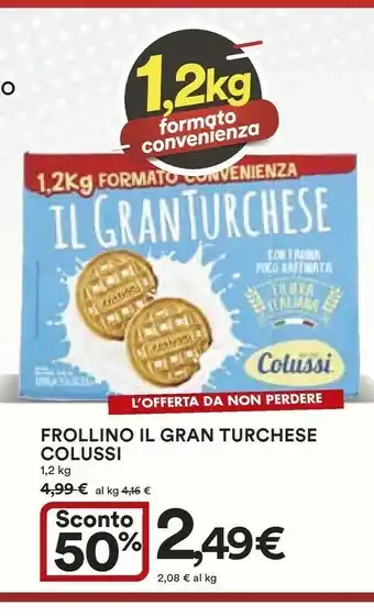 Coop Colussi Biscotti offerta