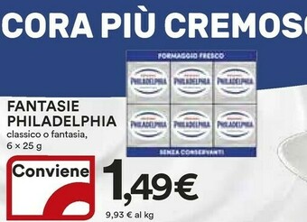 Coop Philadelphia Formaggio spalmabile offerta