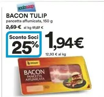 Coop Tulip Pancetta offerta