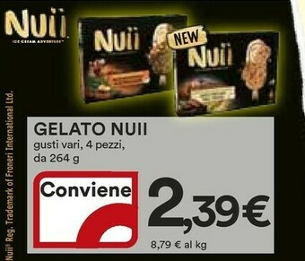 Coop Nuii Gelato offerta