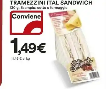 Coop Tramezzini offerta