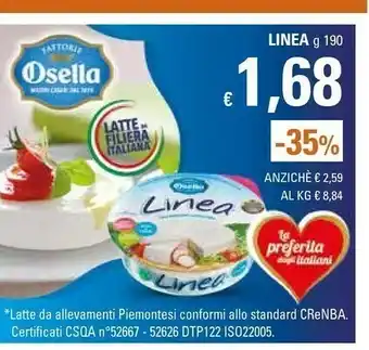 Basko Osella Linea offerta