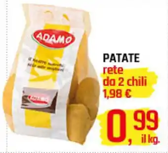 Famila Superstore PATATE rete da 2 chili offerta