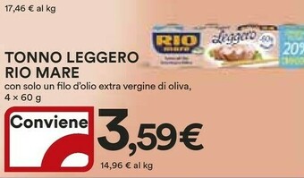 Coop Rio Mare Tonno Rio mare offerta
