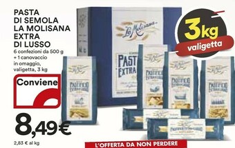 Coop La Molisana Pasta di semola offerta