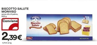 Coop Monviso Fette biscottate offerta