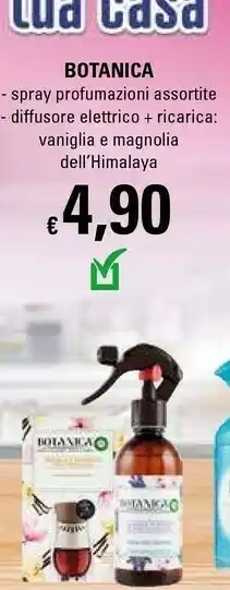 Basko Botanica Spray Profumazioni offerta