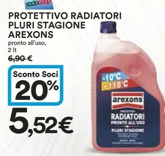Coop Arexons Olio motore offerta