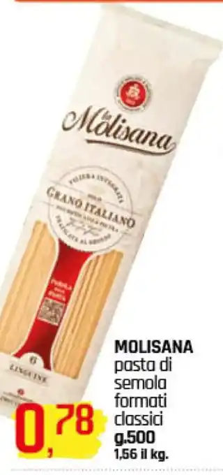 Famila Superstore MOLISANA pasta di semola formati classici g.500 offerta