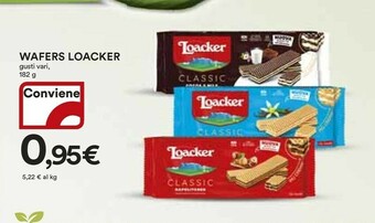 Coop Loacker Wafer offerta