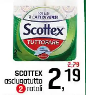 Famila Superstore SCOTTEX asciugatutto 2 rotoli offerta