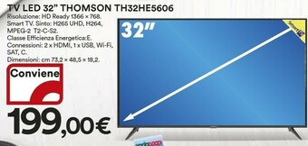 Coop Thomson Tv led 32 offerta