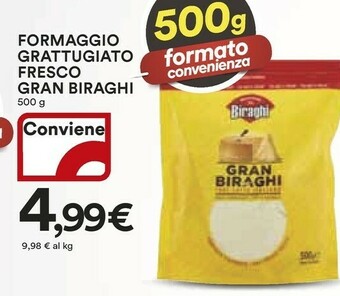 Coop Biraghi Formaggio Grattugiato offerta