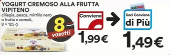 Coop Vipiteno Yogurt offerta
