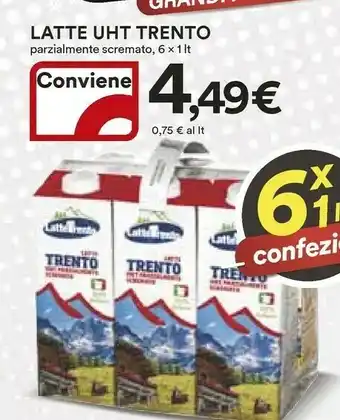 Coop Latte trento Latte uht offerta