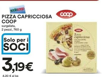 Coop Pizza surgelata offerta