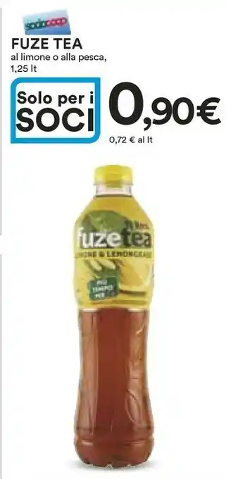 Coop Fuze tea The offerta