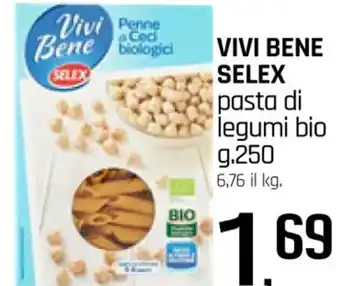 Famila Superstore VIVI BENE SELEX pasta di legumi bio g.250 offerta