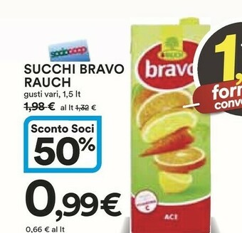 Coop Bravo Succhi di frutta offerta