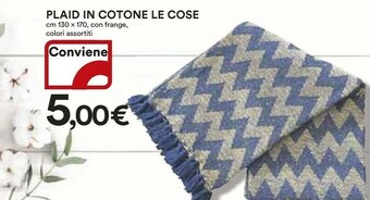 Coop Plaid offerta