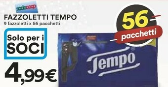 Coop Tempo Fazzoletti offerta