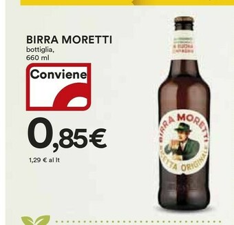 Coop Moretti Birra offerta