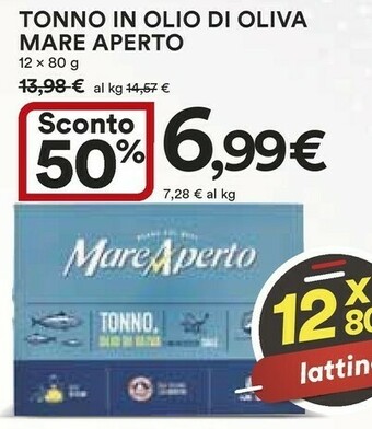 Coop Mare aperto Tonno offerta
