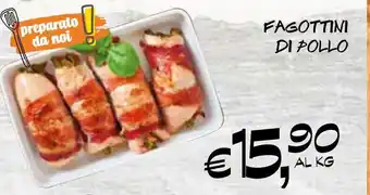 èccoMI FAGOTTINI DI POLLO offerta