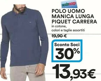 Coop Carrera Polo uomo offerta