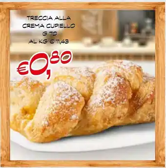 TRECCIA ALLA CREMA CUPIELLO G 70