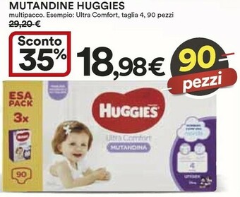 Coop Huggies Pannolini offerta
