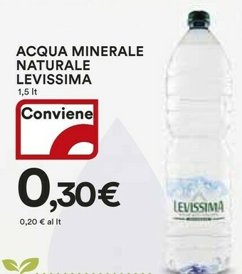 Coop Levissima Acqua offerta