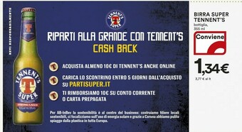 Coop Tennent's Birra offerta